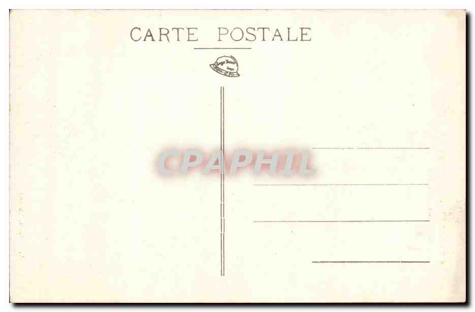 Luxeuil les Bains - Hotel des Bains - CPA  — Rückseite