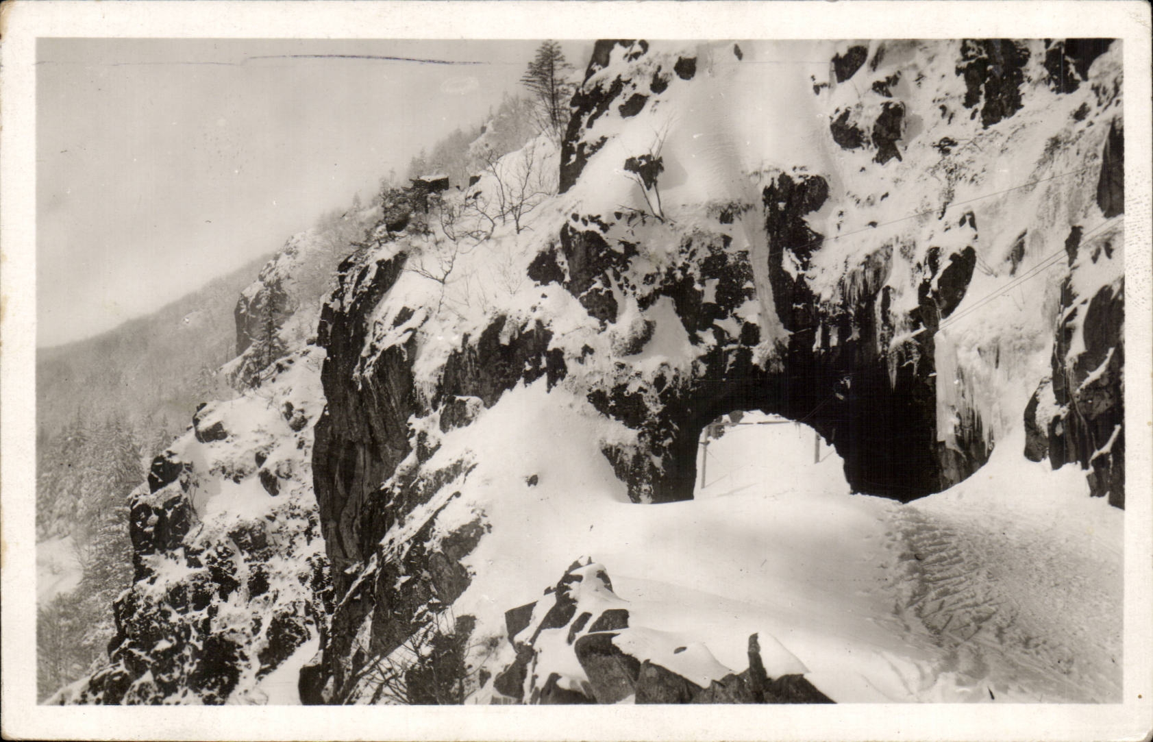 Felix Luib Editeur Strasbourg - Schlucht dans la neige - CPA 