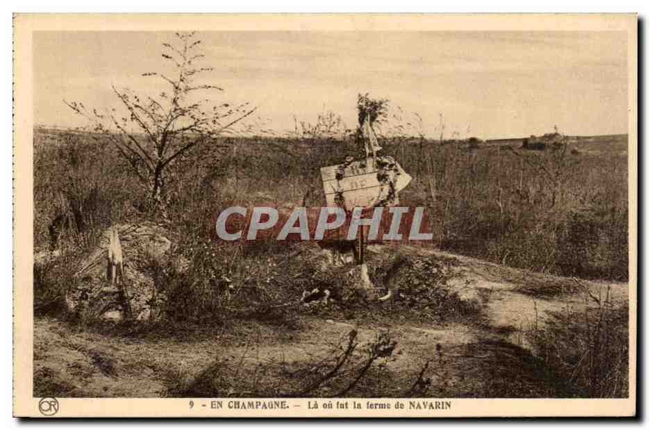 En Champagne — Là où fut la ferme de Navarin — Éditions Artistiques OR