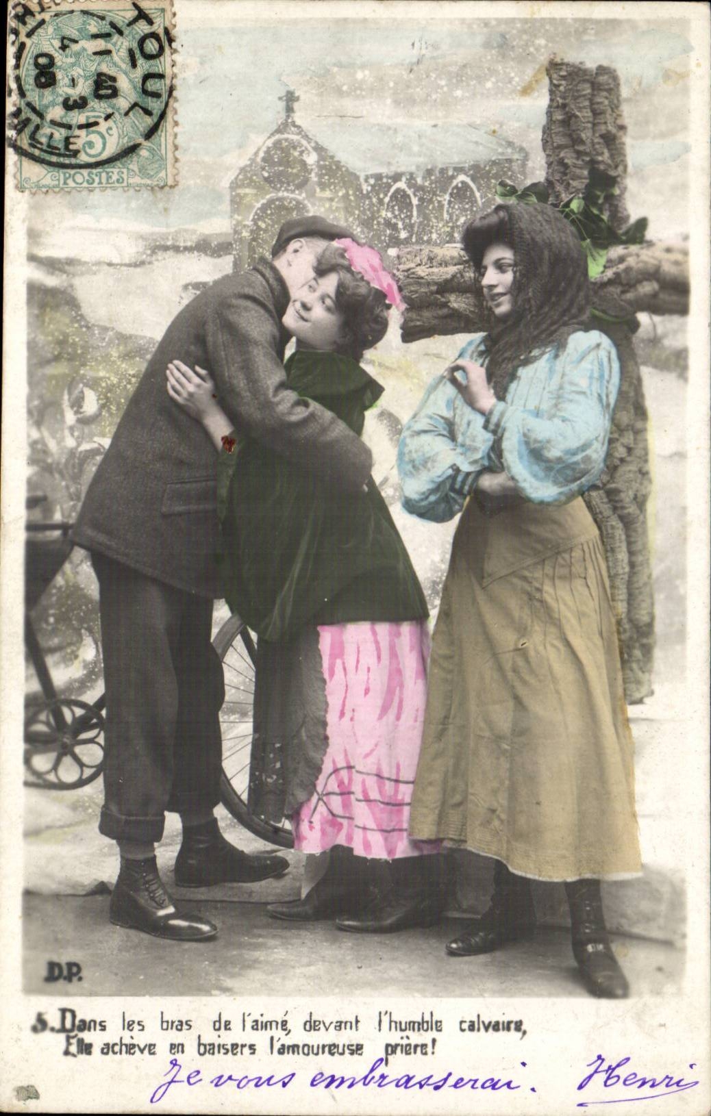 Je vous embrasserai — Henri — D.P. — Béthune