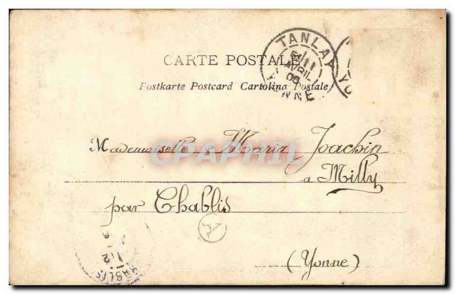 Fantaisie - Couple - Mariage d'argent - wedding - CPA  — Rückseite
