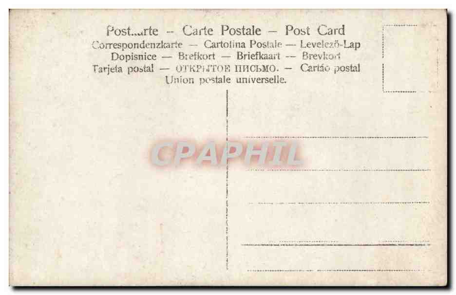Fantaisie - Couple - jolie couple - CPA  — Rückseite