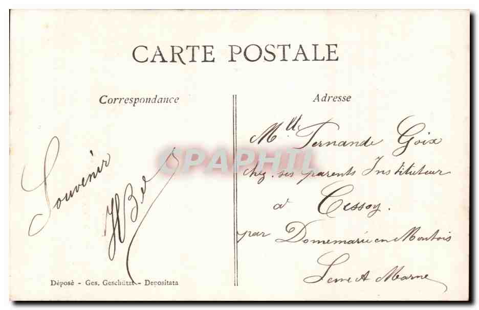Adiós viejo campanario — Adiós viejo campanario, me voy para tu defensa — A. S. editor, n° 439/2 — Reverso