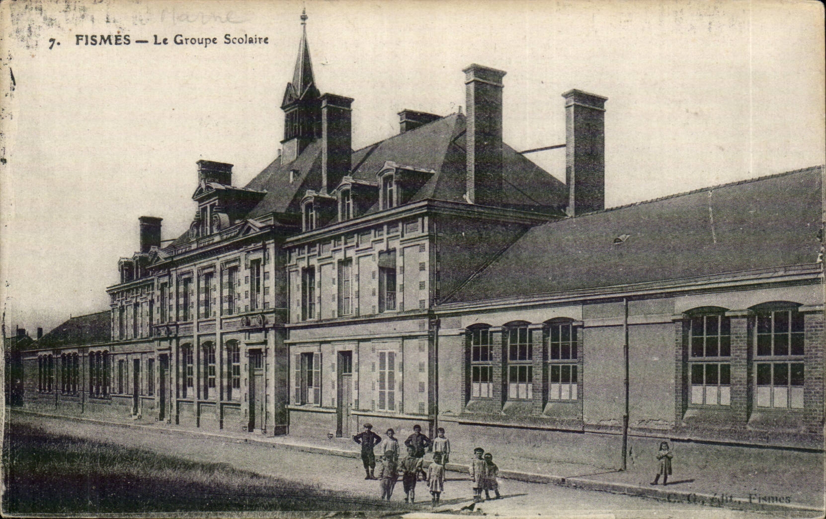 Fismes CPA Le groupe scolaire