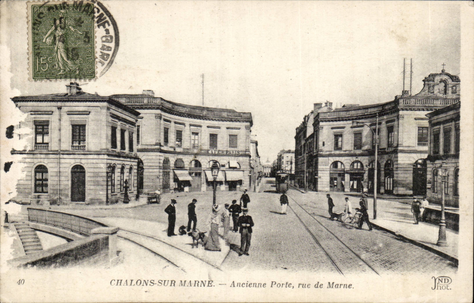 Chalons-sur-Marne — Alte Pforte, rue de Marne — JND Phot.