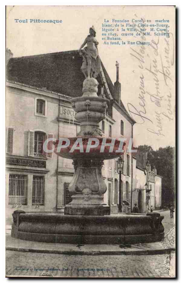 Fontaine Curel — Toul Pitoiresque — Société de Toul