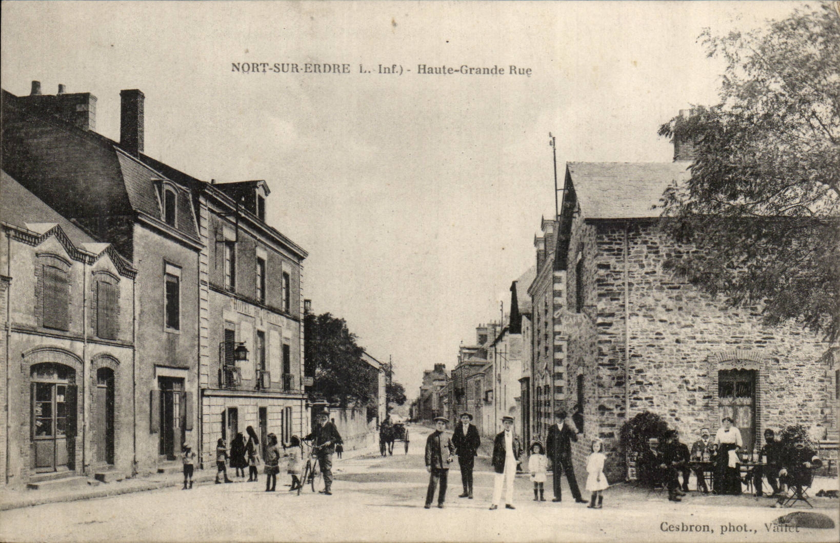 Nort sur Erdre CPA Haute Grande rue