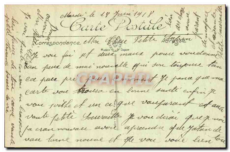 Angoulême — Vue vers Saint-Cybard — LL. N°5 — Reverso