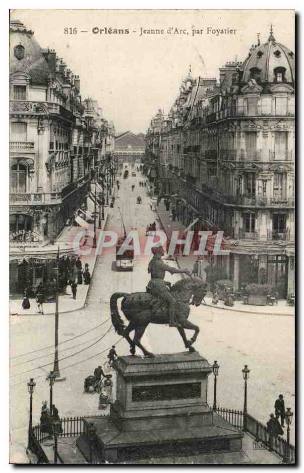 Orleans CPA Jeanne d'arc par Foyatier