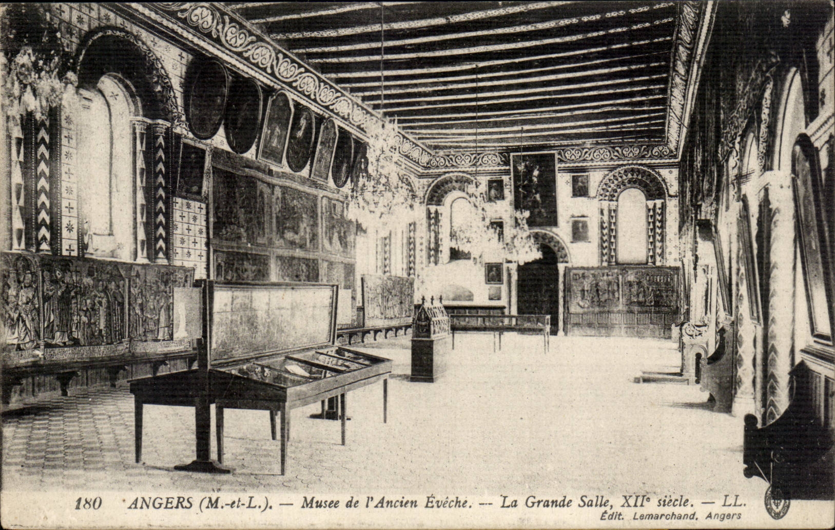 Angers CPA Musee de l'ancien eveche La grande salle