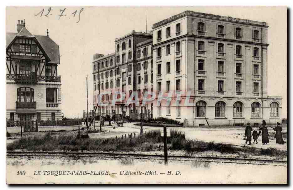 Le Touquet-Paris-Plage — L'Atlantic-Hôtel — H. D. n°160