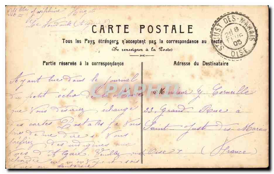 Alger -- La Rue Michelet à Mustapha Supérieur -- Phot. Leroux Riger — Verso
