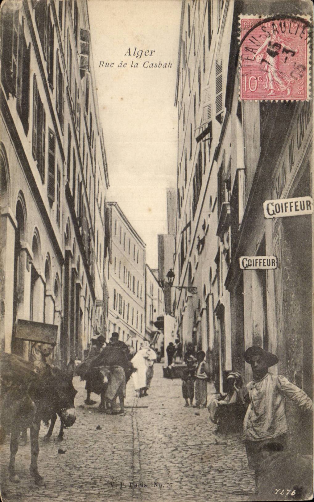 Alger - Rue de la Casbah — V. P. Paris No. 77