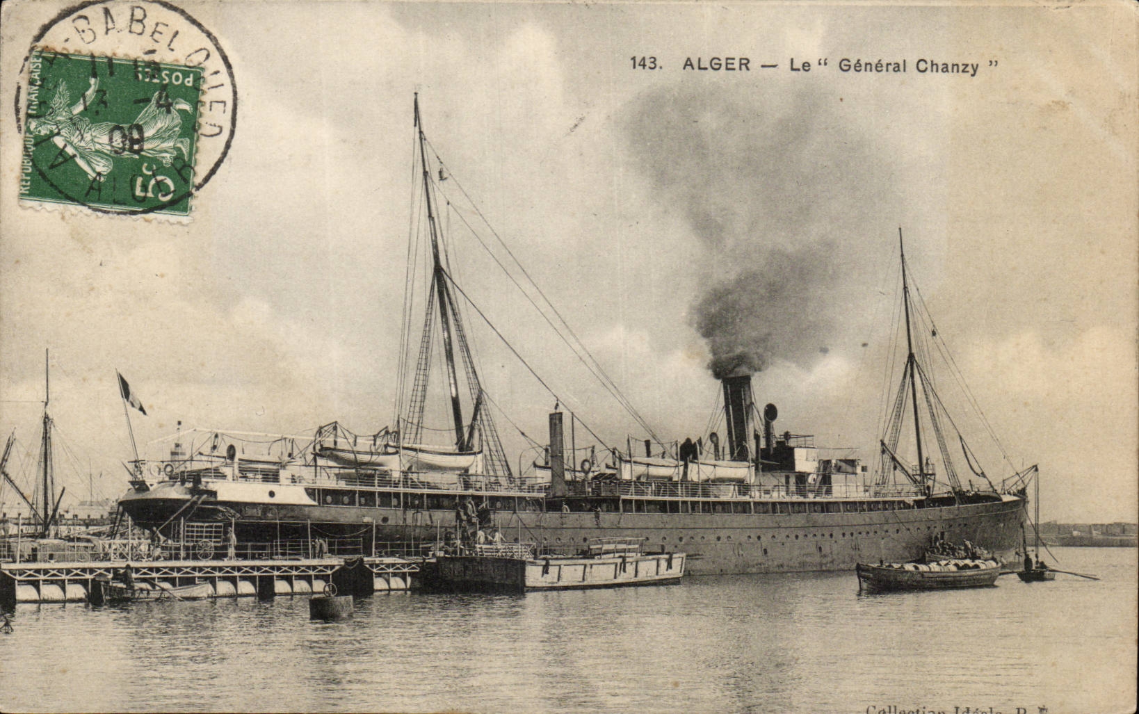 ALGER — Le "Général Chanzy" — Collection Idéale, n°143