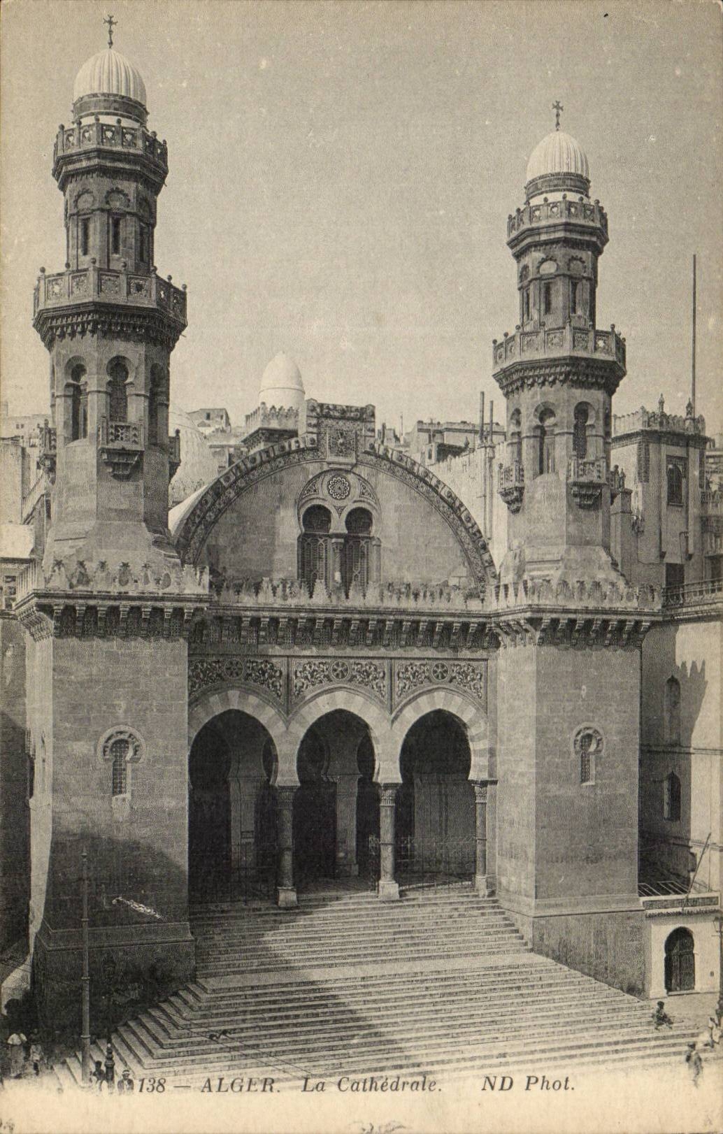 Algerie Alger CPA la cathedrale