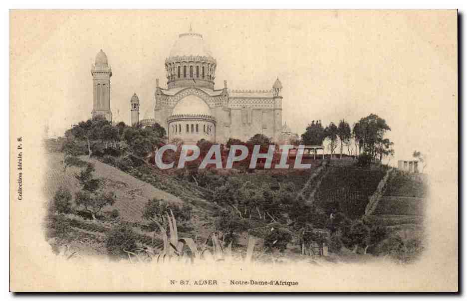 Algerie Alger CPA Notre Dame d'Afrique