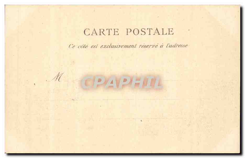 Algerie Alger CPA Notre Dame d'Afrique — Back