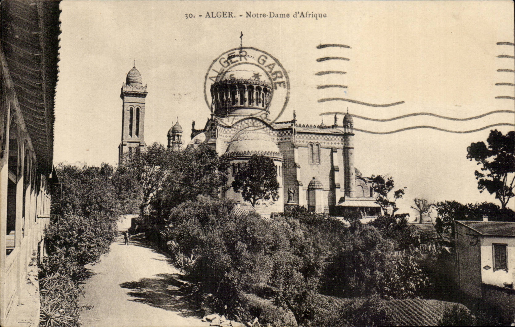 Algerie Alger CPA Notre Dame d'Afrique