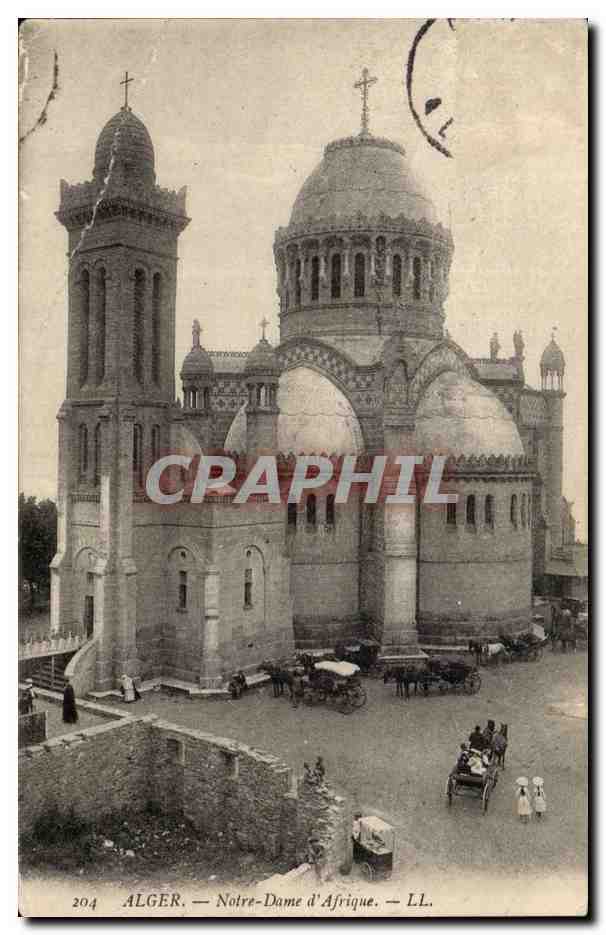 Algerie Alger CPA Notre Dame d'Afrique