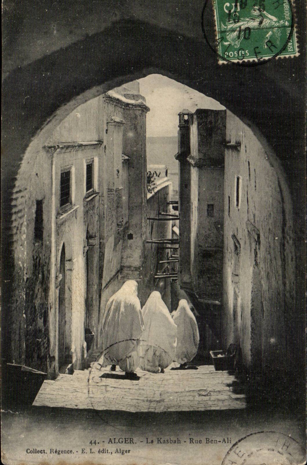 Algérie - Kasbah, Rue Ben-Ali — E. L. édit., Alger, n°44