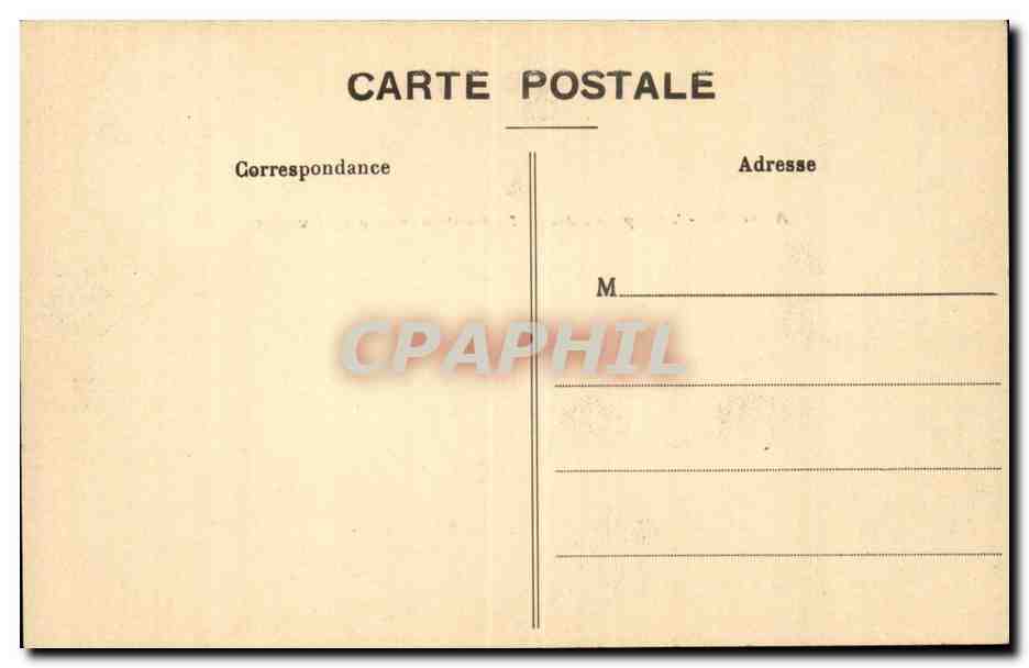 Algér - Vue prise du Café-Restaurant de l'Avenir — Verso