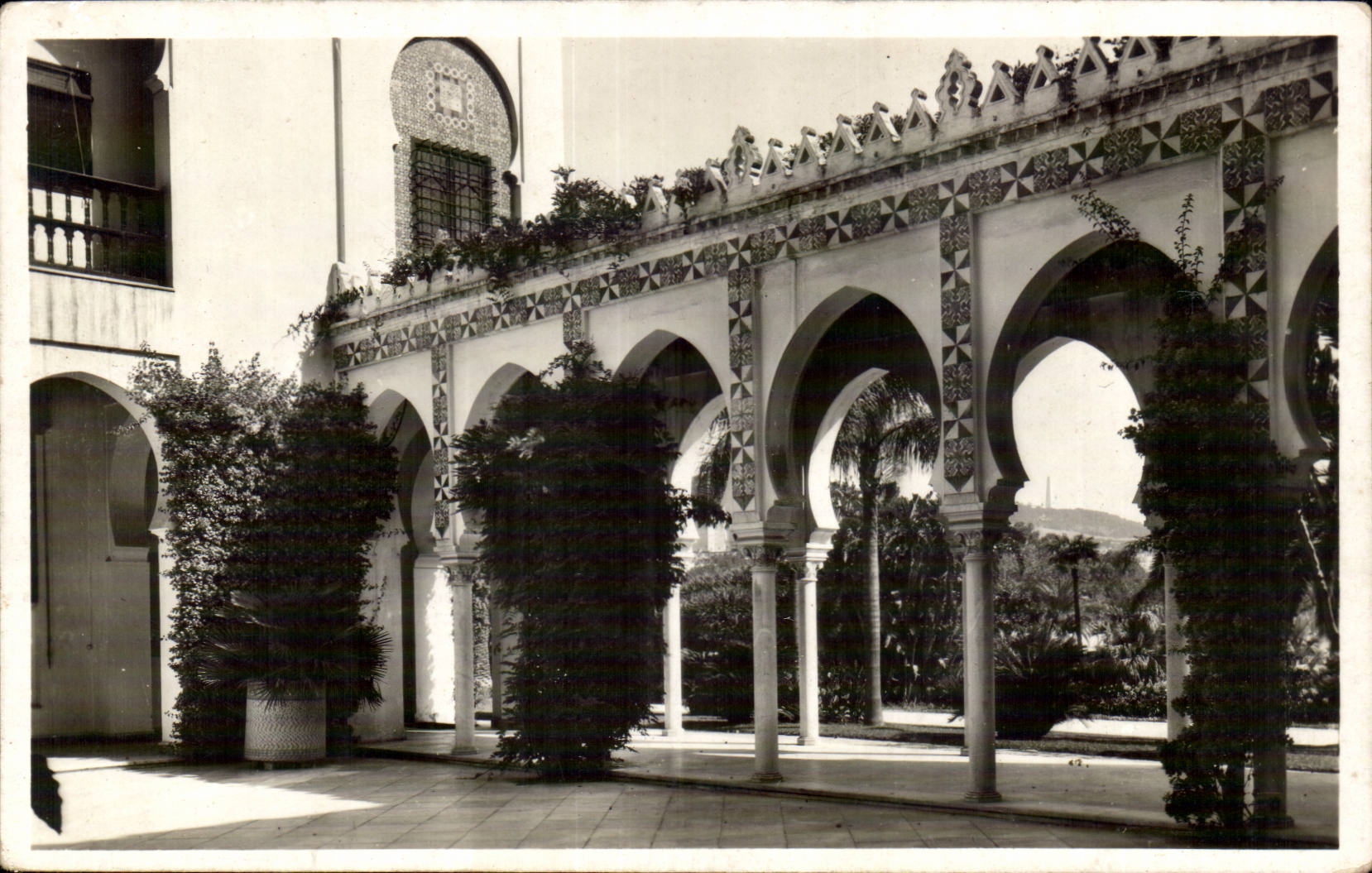 Algerie Alger CPA Palais d'ete du gouverneur generale La Pergola