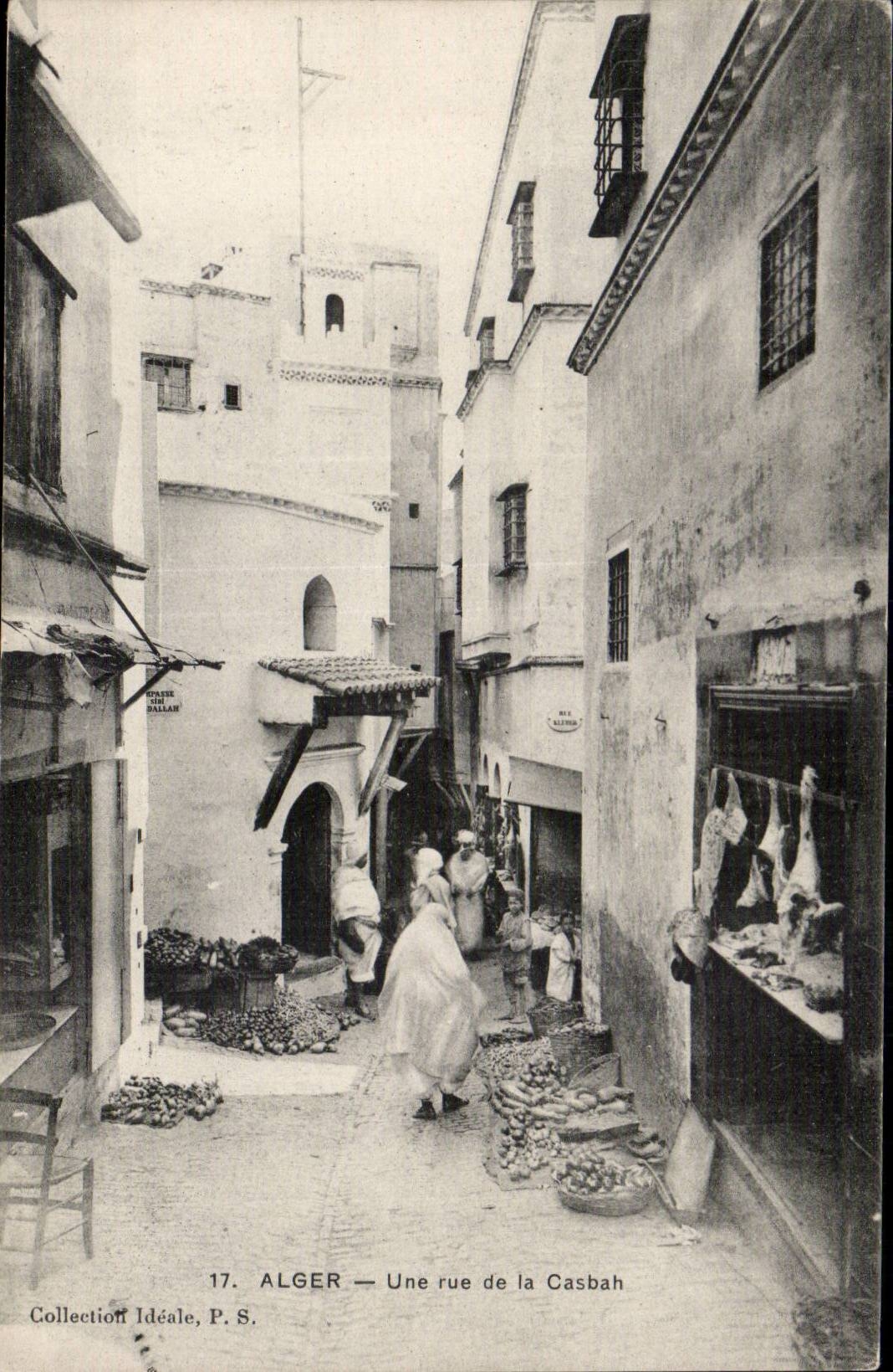 ALGER — Une rue de la Casbah — Collection Idéale, P.S. n°17