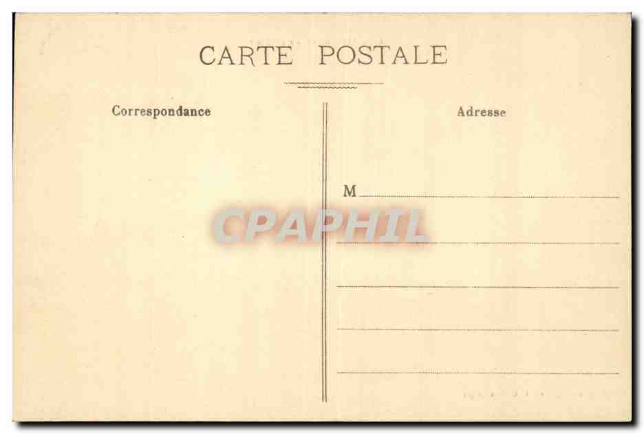 Algérie — Vue générale — Collection Régence, A. L., Alger — Rückseite
