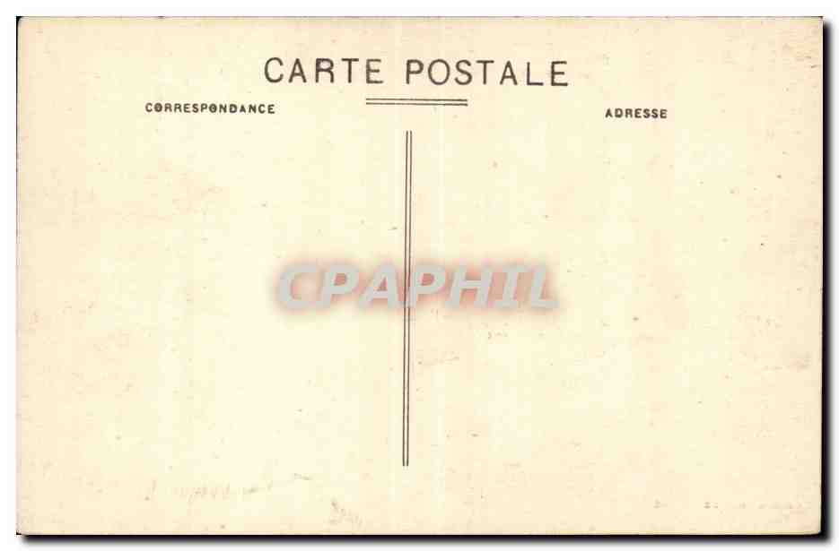 Algerie Alger CPA Mosquee de la rue de la Marine — Back
