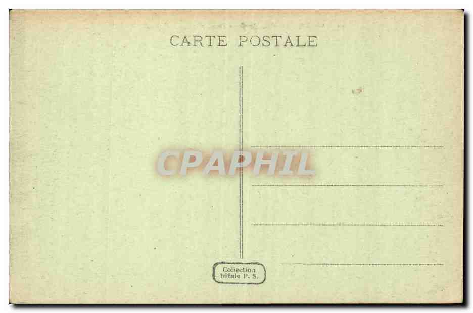 Algerie Alger CPA la place du gouvernement — Rückseite