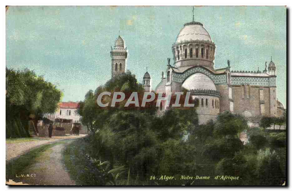 Algerie Alger CPA Notre Dame d'Afrique