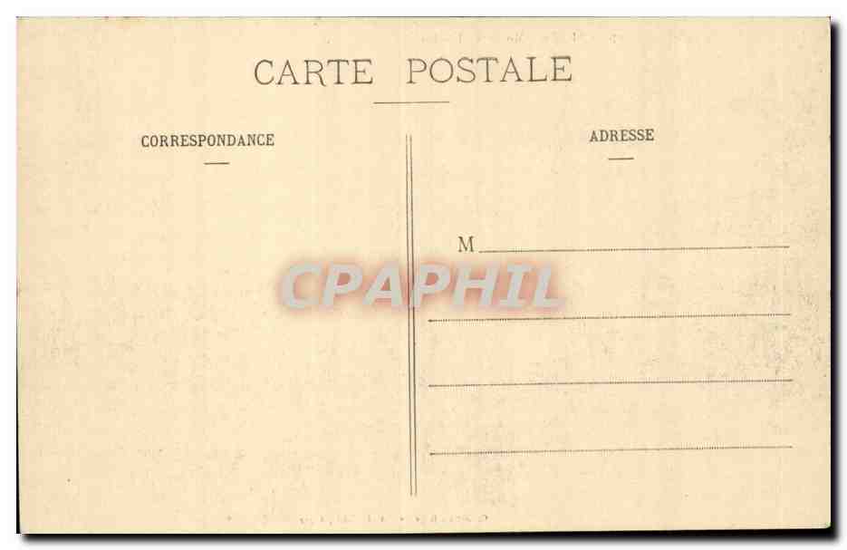 Algerie Alger CPA Mosquee el Kebir — Back