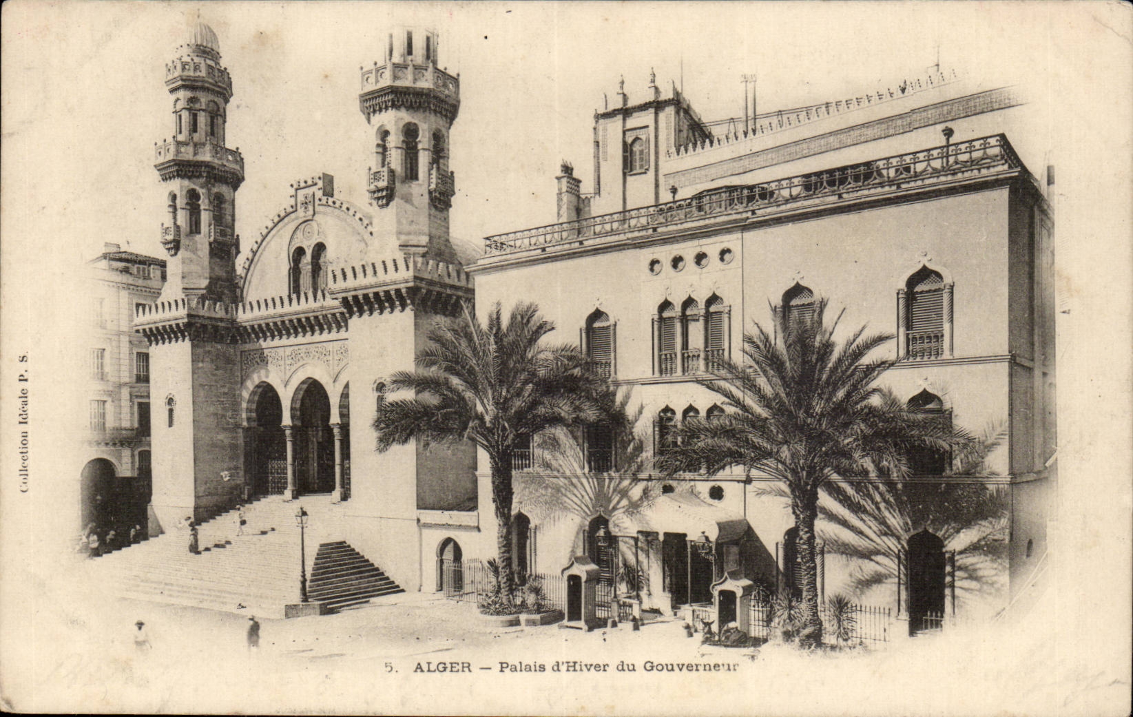 Algerie Alger CPA palais d'hiver du gouverneur