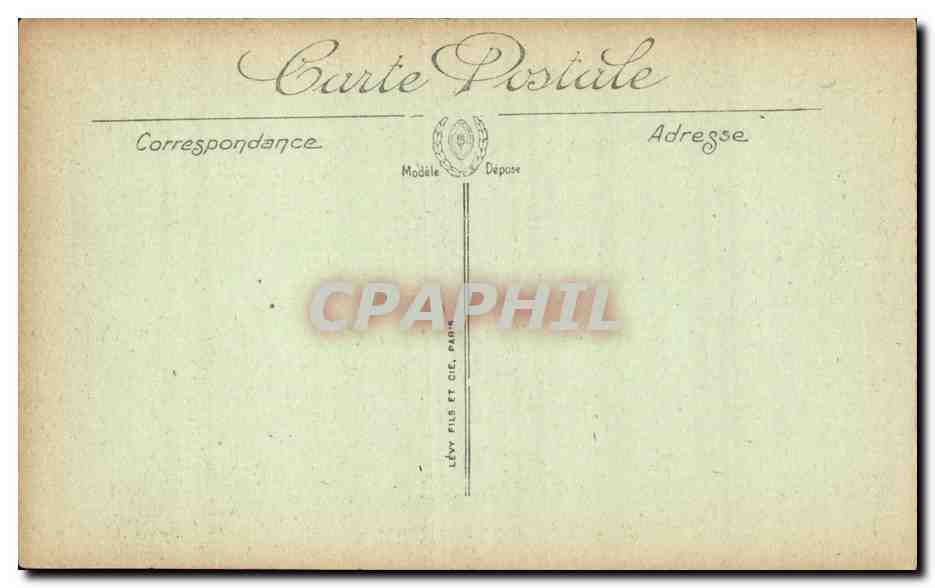 Verdun - Un Quartier de la Porte de la Porte Chausee bombarde par les Allemands - CPA  — Rückseite
