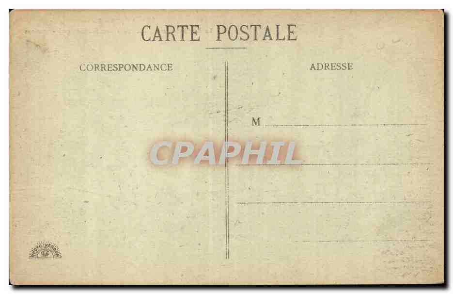 Verdun — Seine Ruinen, La Rue Mazel und die alten gallo-römischen Befestigungen — Rückseite