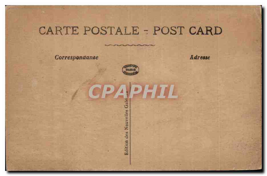 Verdun - bombarde Rue Chevert - Angle de la rue des Capucins - CPA  — Rückseite