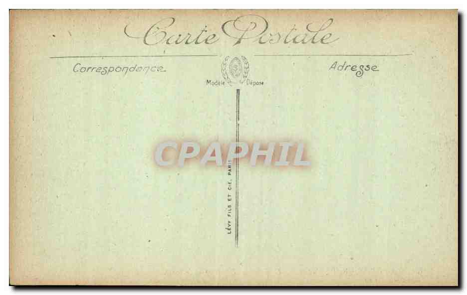 Verdun — Ruines après le bombardement — Visé Paris n° 817 — Rückseite
