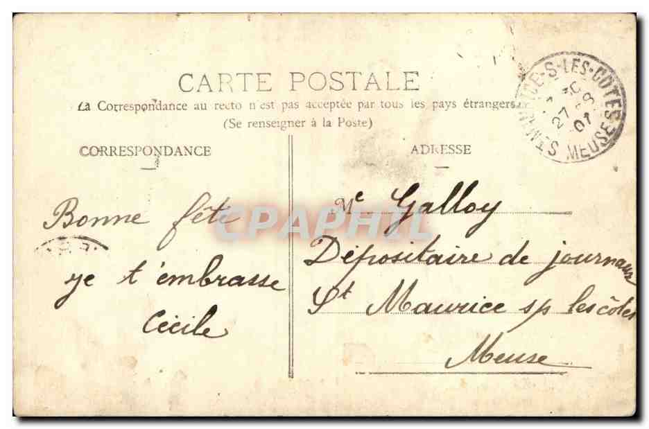 Verdun - Pont-Chaussée et Tour Chaussée. Vue prise des Glacis — Reverso