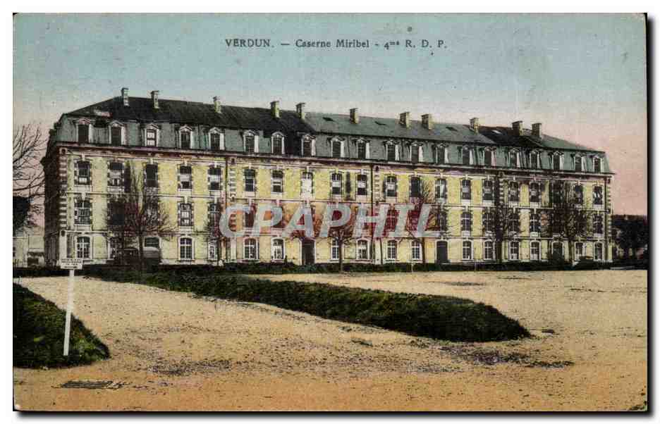 Verdun - Caserne Miribel R D P - militaria - - CPA 