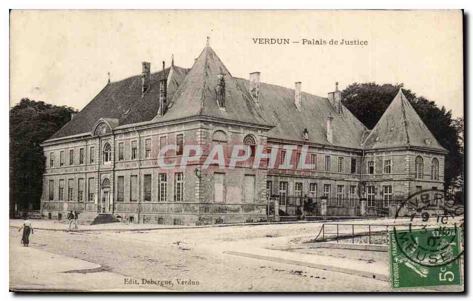 Verdun - Palais de Justice - CPA 