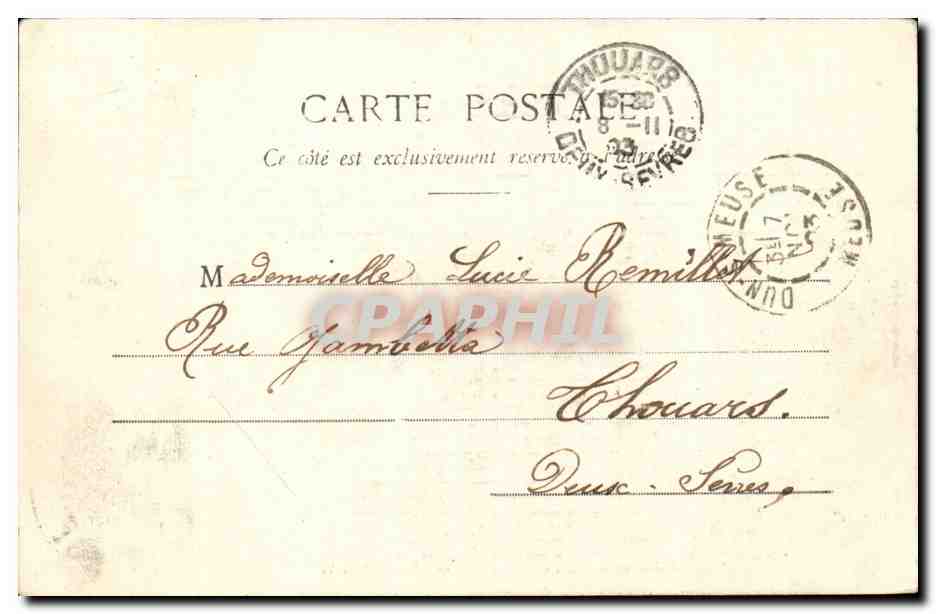 Dun sur Meuse - Pont de la Tour - Entree de la Ville - CPA  — Rückseite