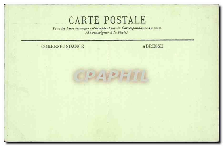 Troyes CPA Portail de Saint Martin es Aires — Verso