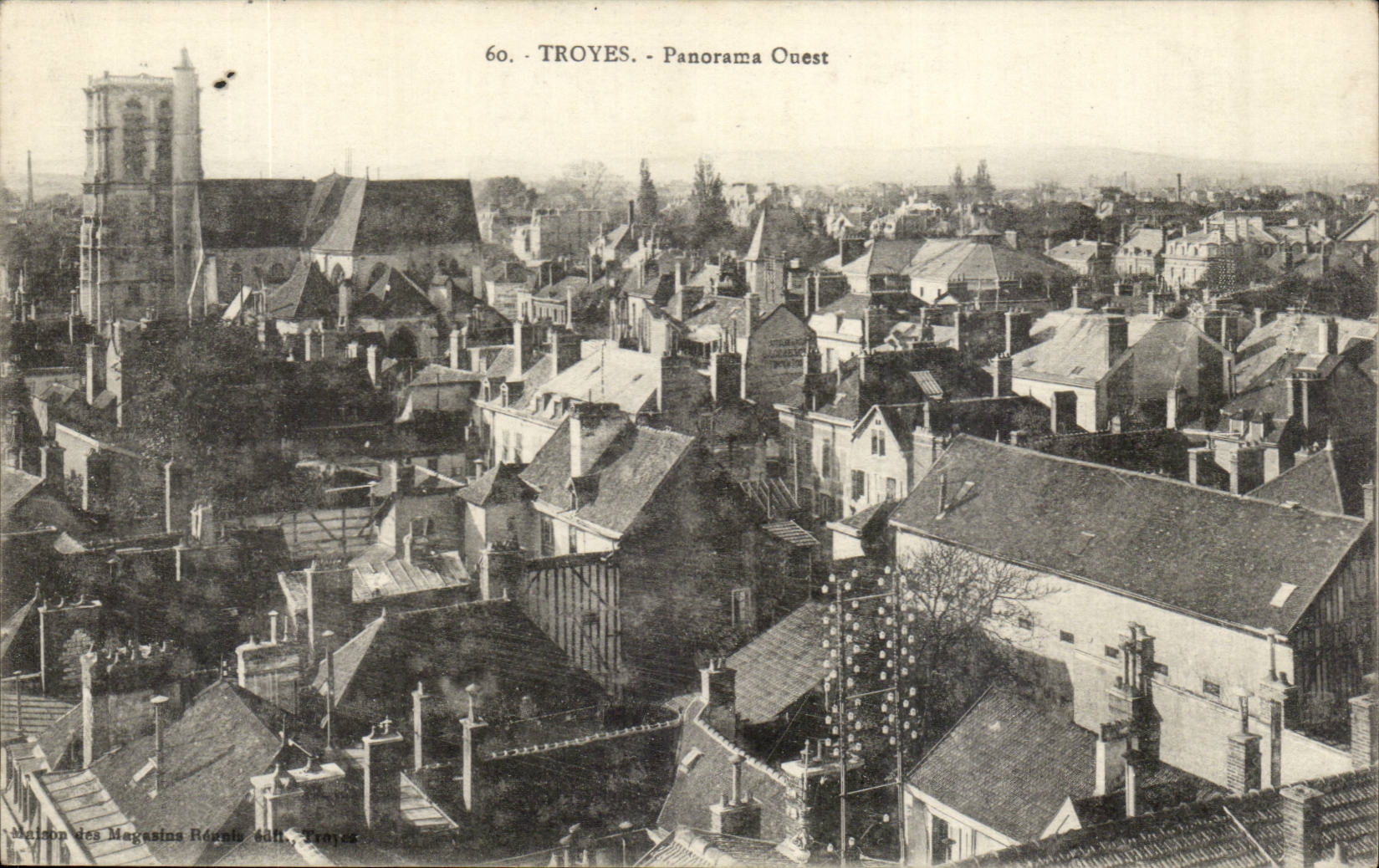 Troyes CPA Panorama Ouest