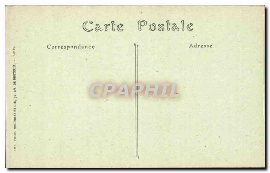 TRoyes CPA Hotel de ville SAlle du conseil — Rückseite