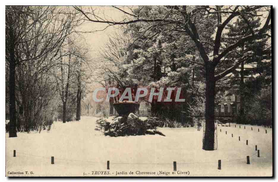 TRoyes CPA Jardin de Chevreuse (neige et givre)