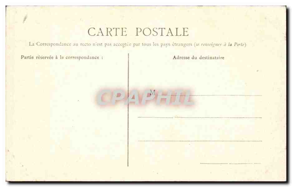 TRoyes CPA Jardin La vallee suisse — Rückseite