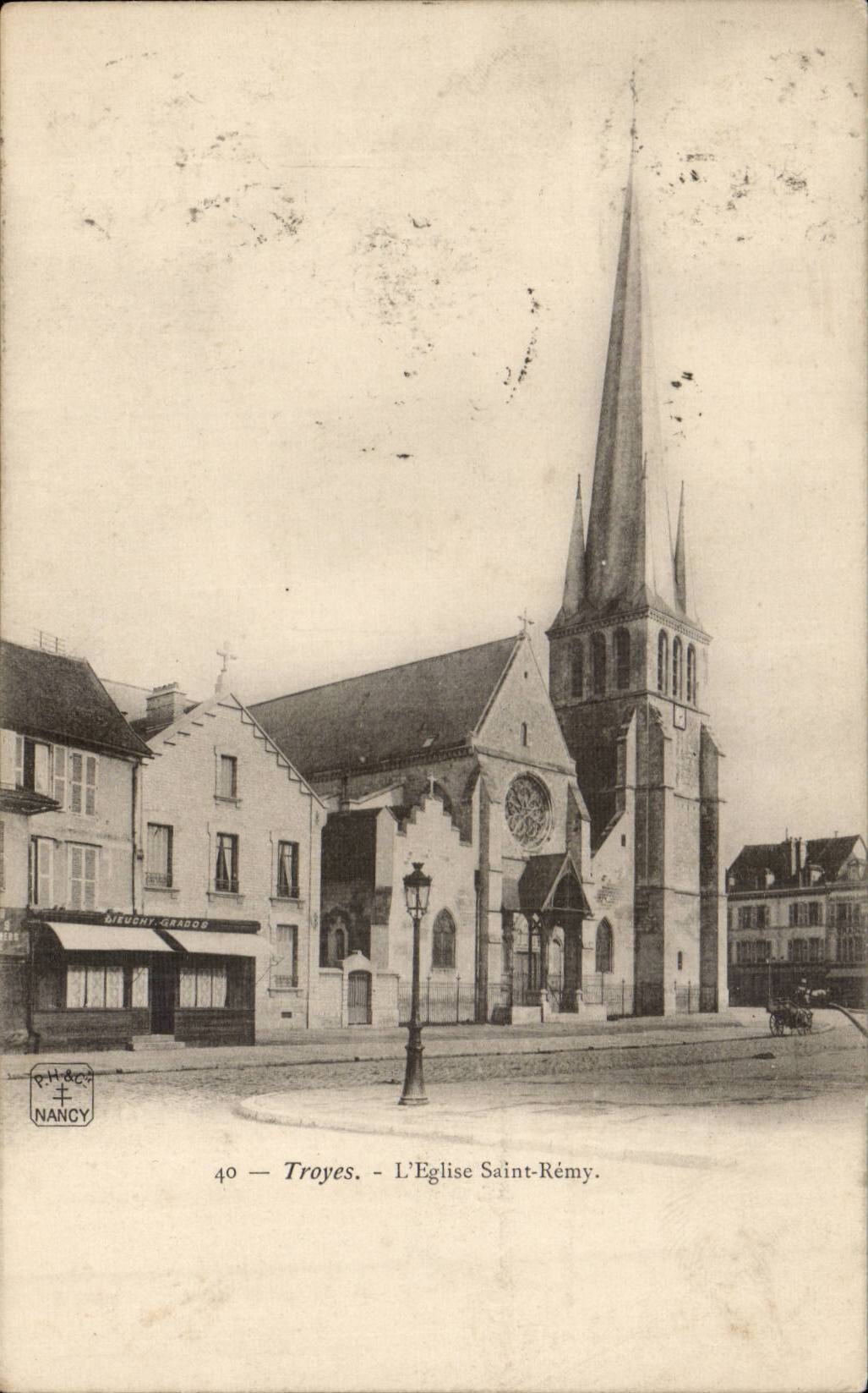 Troyes - L'Église Saint-Rémy — Brieuht-Grande, n°40