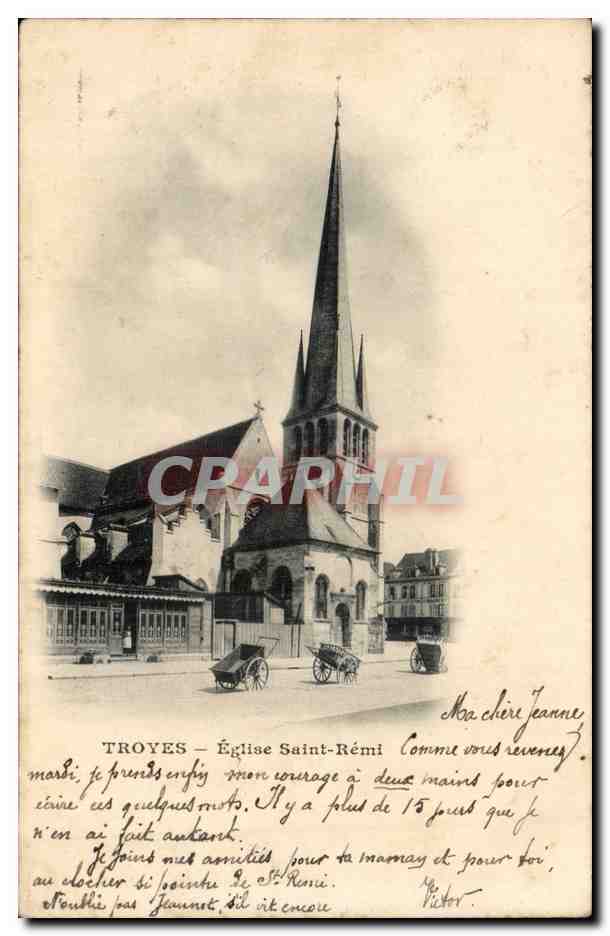 Troyes — Église Saint-Rémi — éditeur non visible