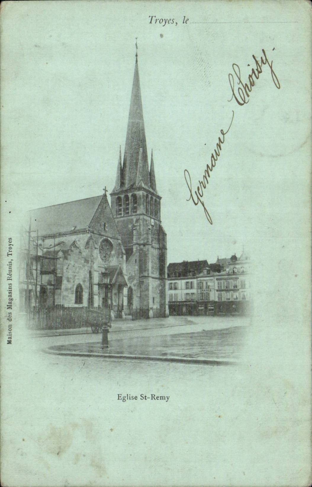 TRoyes CPA Eglise Saint ReMy