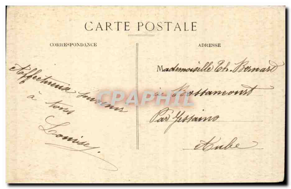Troyes — Clinique du Docteur Massoulard — 5, boulevard Victor-Hugo — Rückseite